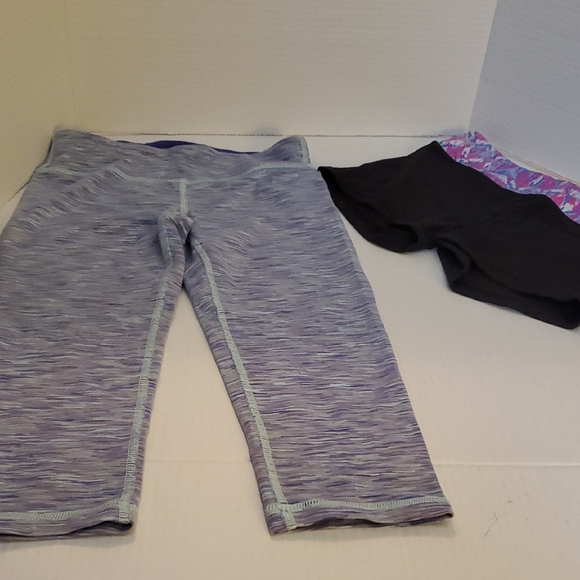 Ivivva Activewear Leggings & Shorts Size 12  Set Of 2. - Picture 1 of 10